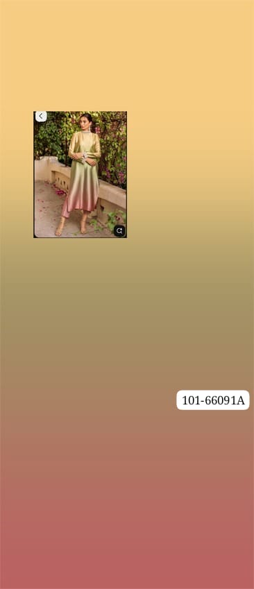 Ombre satin silk 44" inches ASSORTED Per metre (101)