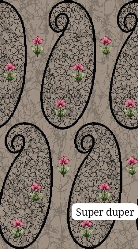 PRINTED CO-SET FABRICS 44" INCHES PER METRE (106)