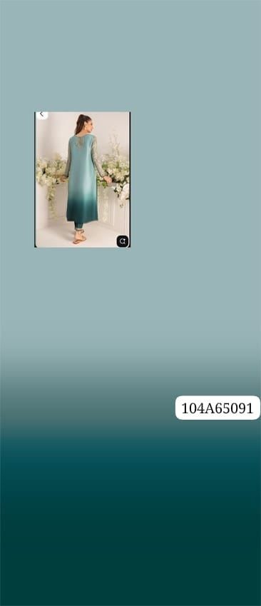 Ombre satin silk 44" inches ASSORTED Per metre (104)