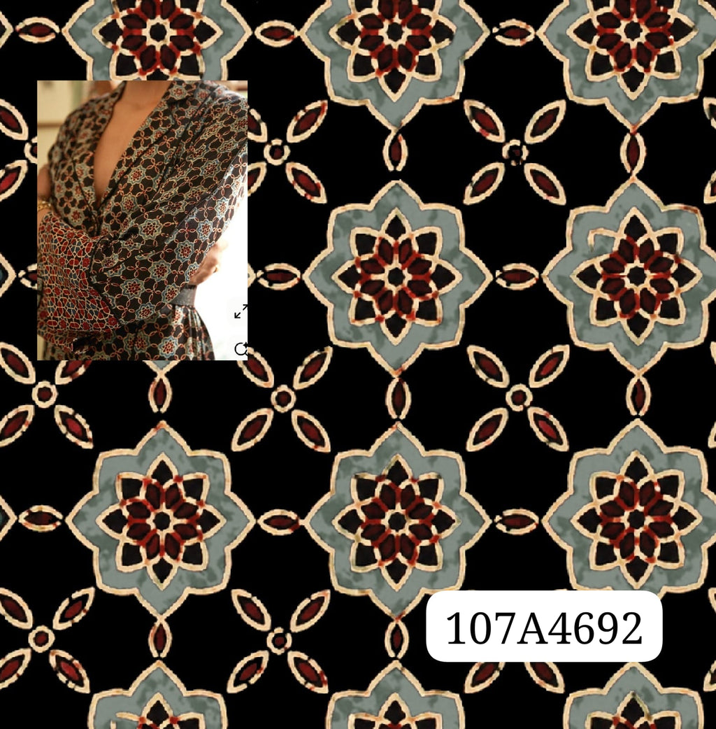 PRINTED CO-SET FABRICS 44" INCHES PER METRE (107)