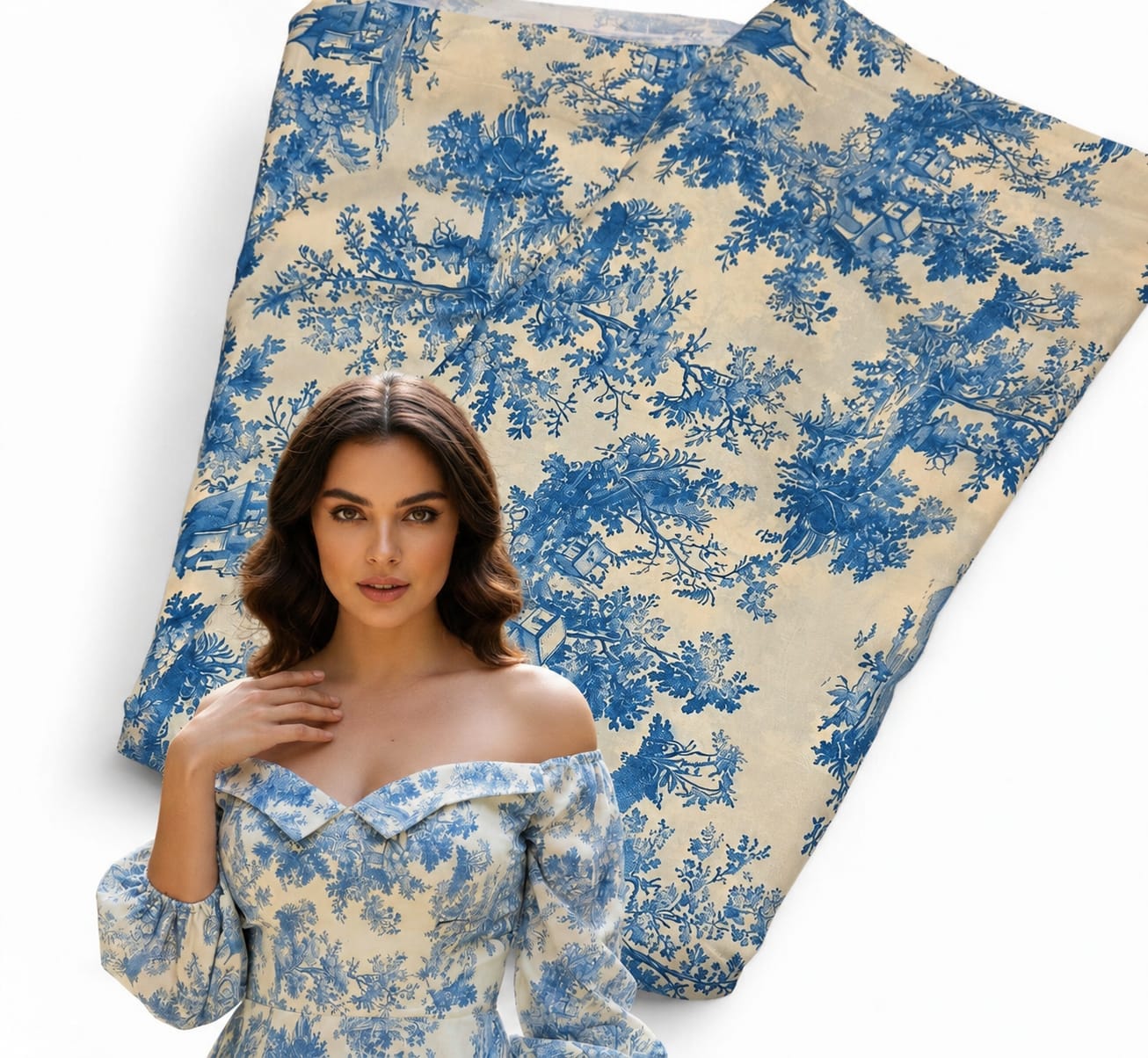 PRINTED CO-SET FABRICS 44" INCHES PER METRE (129)