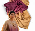 Ombre satin silk 44" inches ASSORTED PER METRE (128)